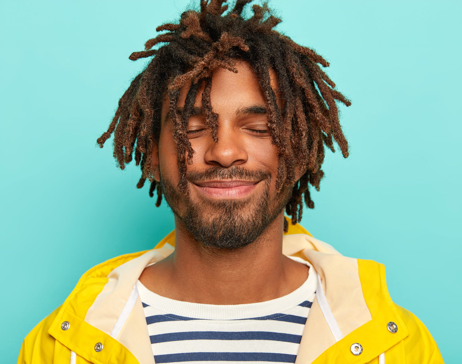 man with dreadlocks